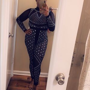 Embellished jumpsuit